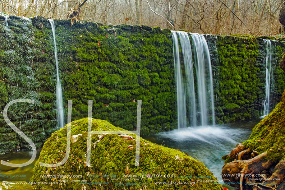 Amazing Waterfall on Crazy Mary River, Belasitsa Mountain, Bulgaria