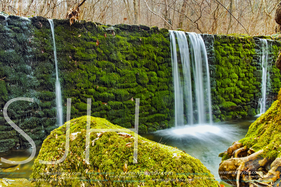 Amazing Waterfall on Crazy Mary River, Belasitsa Mountain, Bulgaria