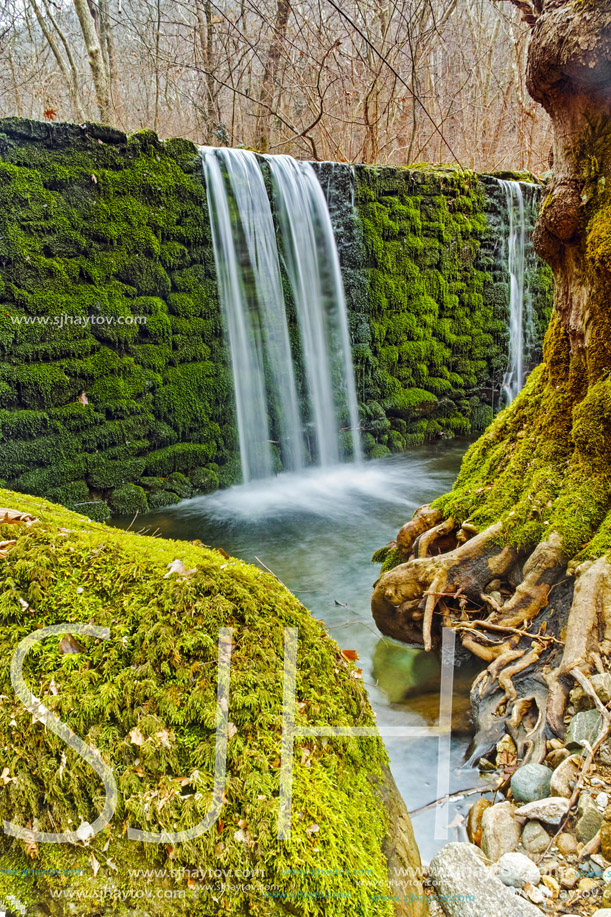 Amazing Waterfall on Crazy Mary River, Belasitsa Mountain, Bulgaria