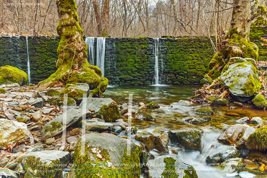 Amazing Waterfall on Crazy Mary River, Belasitsa Mountain, Bulgaria