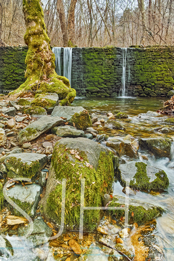 Amazing Waterfall on Crazy Mary River, Belasitsa Mountain, Bulgaria