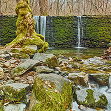 Amazing Waterfall on Crazy Mary River, Belasitsa Mountain, Bulgaria