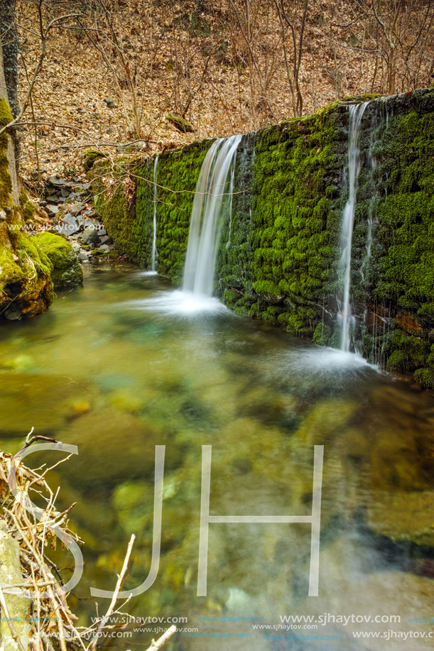 Amazing Waterfall on Crazy Mary River, Belasitsa Mountain, Bulgaria