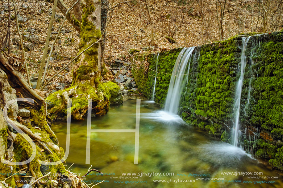 Amazing Waterfall on Crazy Mary River, Belasitsa Mountain, Bulgaria