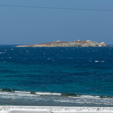 Amazing view of beach in Mykonos, Cyclades Islands, Greece