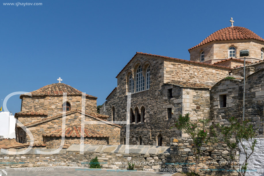 Panagia Ekatontapiliani church  in Parikia, Paros island, Cyclades, Greece