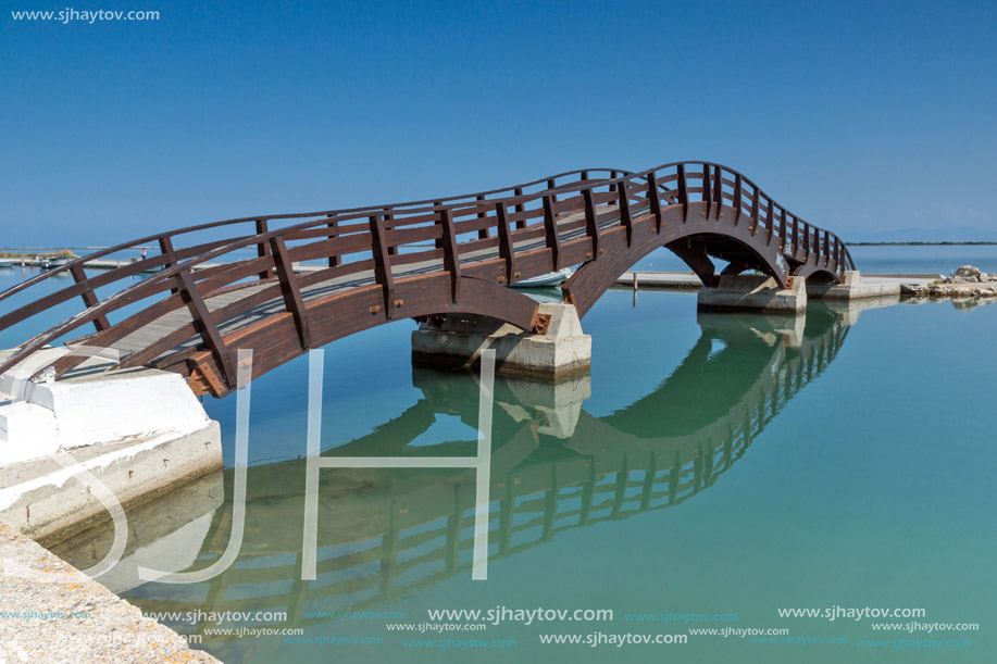 LEFKADA TOWN, GREECE JULY 17, 2014: Panoramic view of Lefkada town, Ionian Islands, Greece