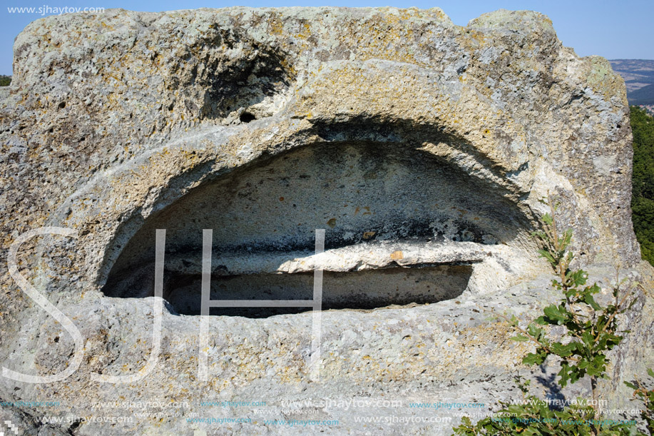 Ruins of Antique Thracian sanctuary Tatul, Kardzhali Region, Bulgaria