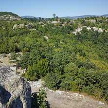 Ruins of Antique Thracian sanctuary Tatul, Kardzhali Region, Bulgaria