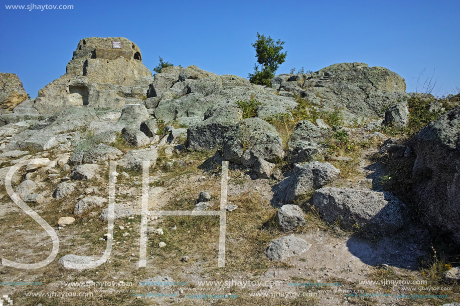 Ruins of Antique Thracian sanctuary Tatul, Kardzhali Region, Bulgaria