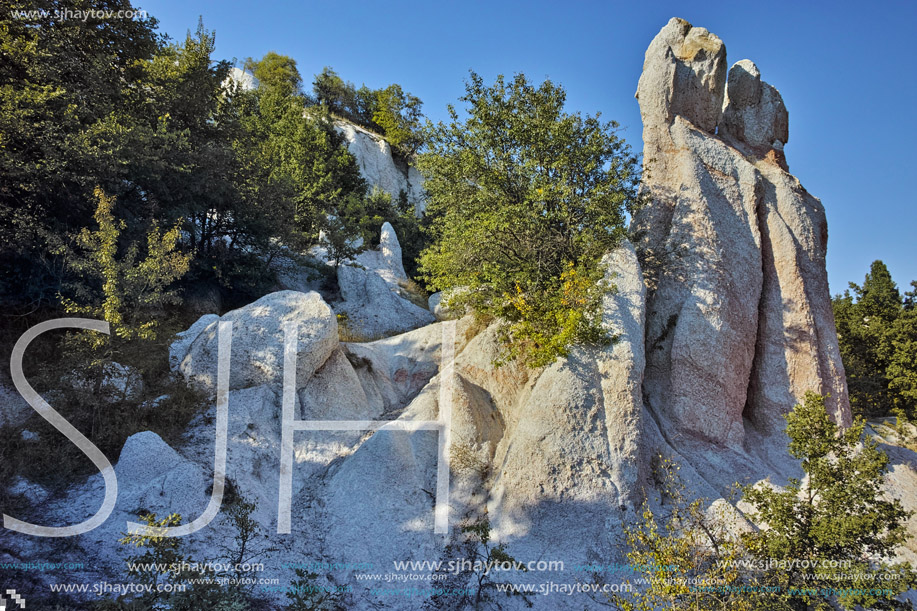 Rock phenomenon Stone Wedding near town of Kardzhali, Bulgaria