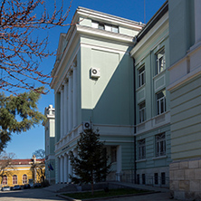 SHUMEN, BULGARIA - APRIL 10, 2017:  Building of Courthouse in city of Shumen, Bulgaria