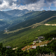 Rila Mountain, Yastrebets, View towards Markudzhitsite and Musala peak, Bulgaria