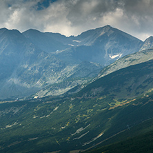 Rila Mountain, Yastrebets, View towards Markudzhitsite and Musala peak, Bulgaria