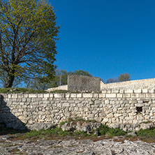 Archaeological site Shumen fortress near Town of Shoumen, Bulgaria