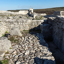 Archaeological site Shumen fortress near Town of Shoumen, Bulgaria
