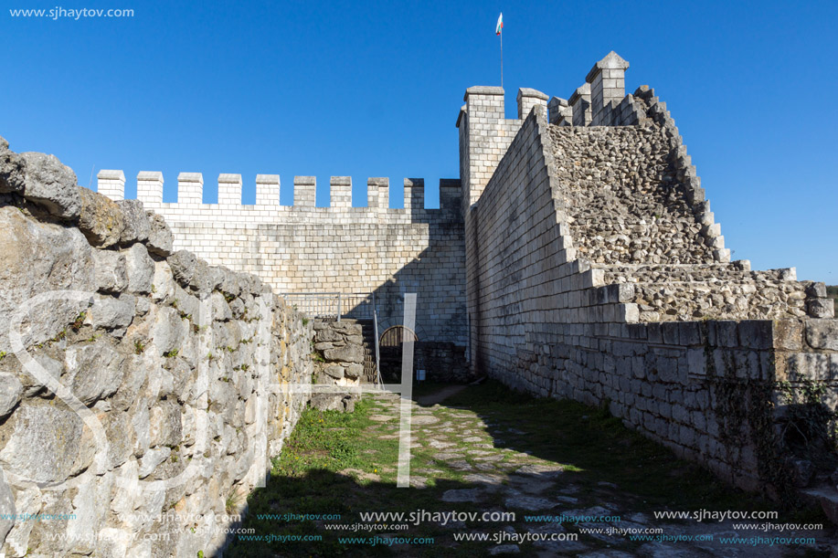 Archaeological site Shumen fortress near Town of Shoumen, Bulgaria