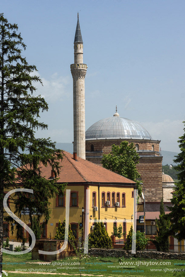 SKOPJE, REPUBLIC OF MACEDONIA - 13 MAY 2017: Mustafa Pasha"s Mosque in Skopje, Republic of Macedonia