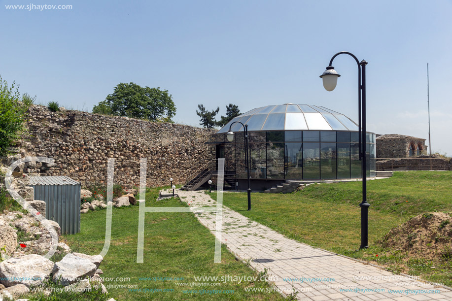 SKOPJE, REPUBLIC OF MACEDONIA - 13 MAY 2017: Skopje fortress (Kale fortress) in the Old Town, Republic of Macedonia