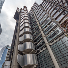 LONDON, ENGLAND - JUNE 18, 2016: Amazing view of Business Building in City of London, Great Britain