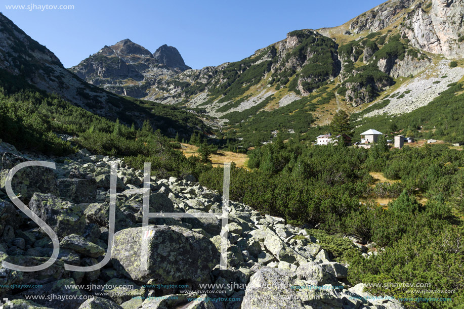 Amazing Panorama of Malyovitsa peak, Rila Mountain, Bulgaria