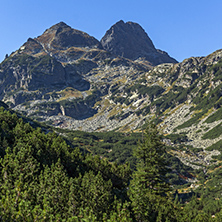 Amazing Panorama of Malyovitsa peak, Rila Mountain, Bulgaria