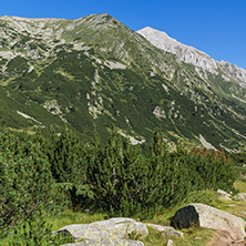 Amazing Landscape with Hvoynati and Vihren Peak, Pirin Mountain, Bulgaria