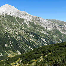 Landscape with Hvoynati and Vihren Peak, Pirin Mountain, Bulgaria