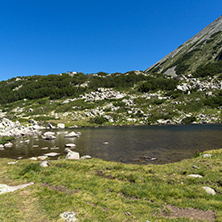 Amazing Panorama of Frog lake, Pirin Mountain, Bulgaria