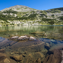 Amazing Panoramic view of Dalgoto (The Long ) lake, Pirin Mountain, Bulgaria