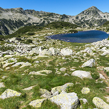 Amazing Landscape of The Frog lake, Pirin Mountain, Bulgaria