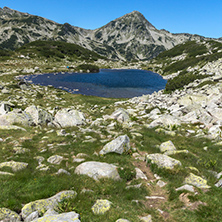 Amazing Landscape of The Frog lake, Pirin Mountain, Bulgaria