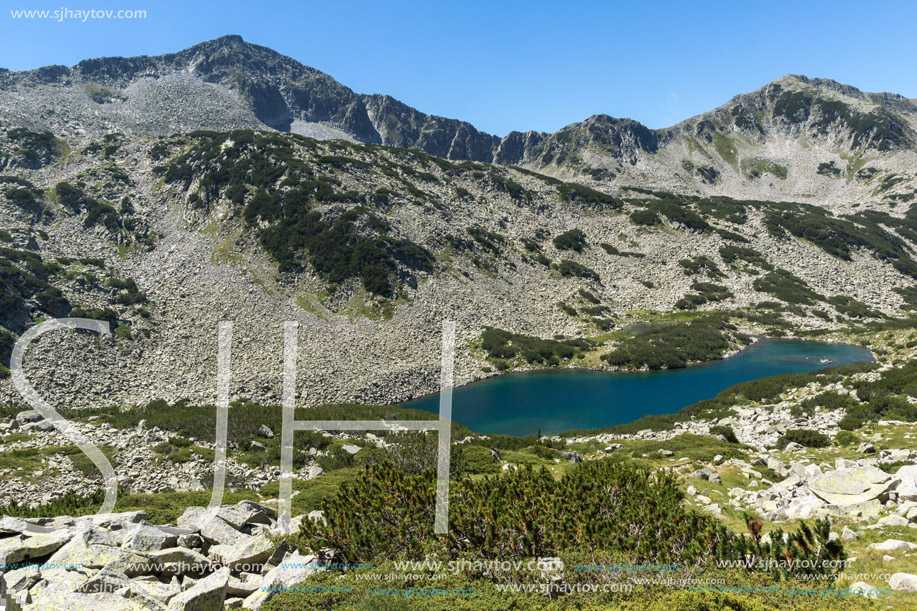 Amazing Landscape of Dalgoto (The Long ) lake, Pirin Mountain, Bulgaria