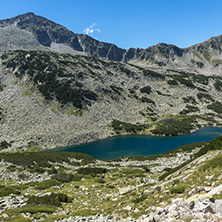 Amazing Landscape of Dalgoto (The Long ) lake, Pirin Mountain, Bulgaria