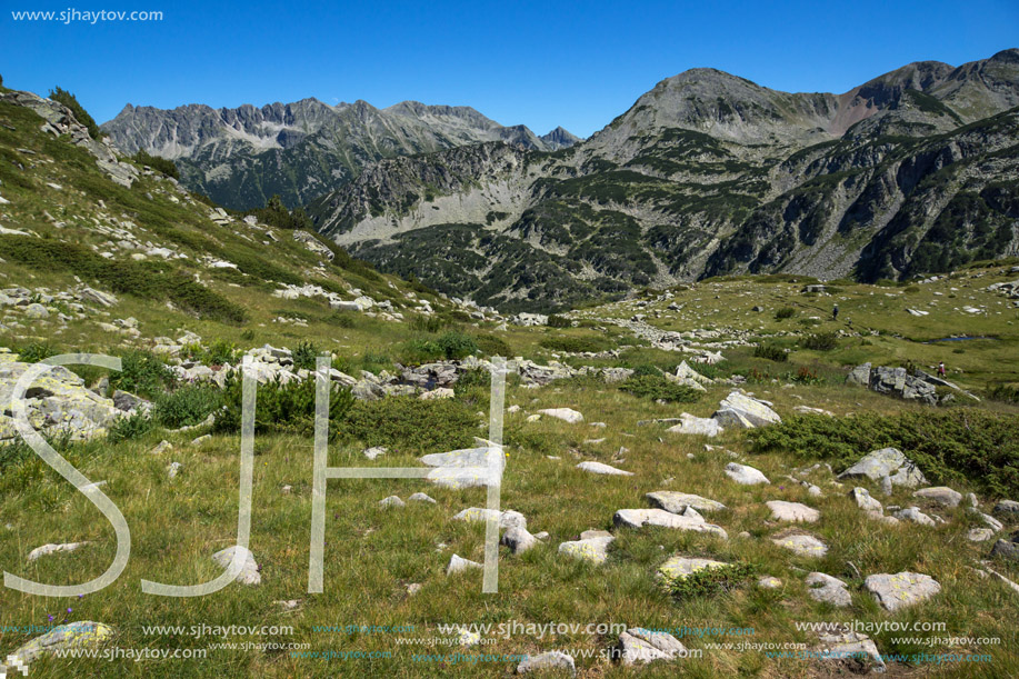 Amazing Landscape with Polezhan Peak and Strazhite, Pirin Mountain, Bulgaria