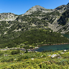 Amazing Landscape with Upper Vasilashko lake, Pirin Mountain, Bulgaria