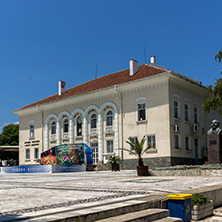 TSAREVO, BULGARIA - JUNE 27, 2013:  Central square in town of Tsarevo, Burgas Region, Bulgaria