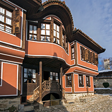 KOPRIVSHTITSA, BULGARIA - DECEMBER 13, 2013: Todor Kableshkov House Museum in historical town of Koprivshtitsa, Sofia Region, Bulgaria