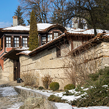 KOPRIVSHTITSA, BULGARIA - DECEMBER 13, 2013: Todor Kableshkov House Museum in historical town of Koprivshtitsa, Sofia Region, Bulgaria