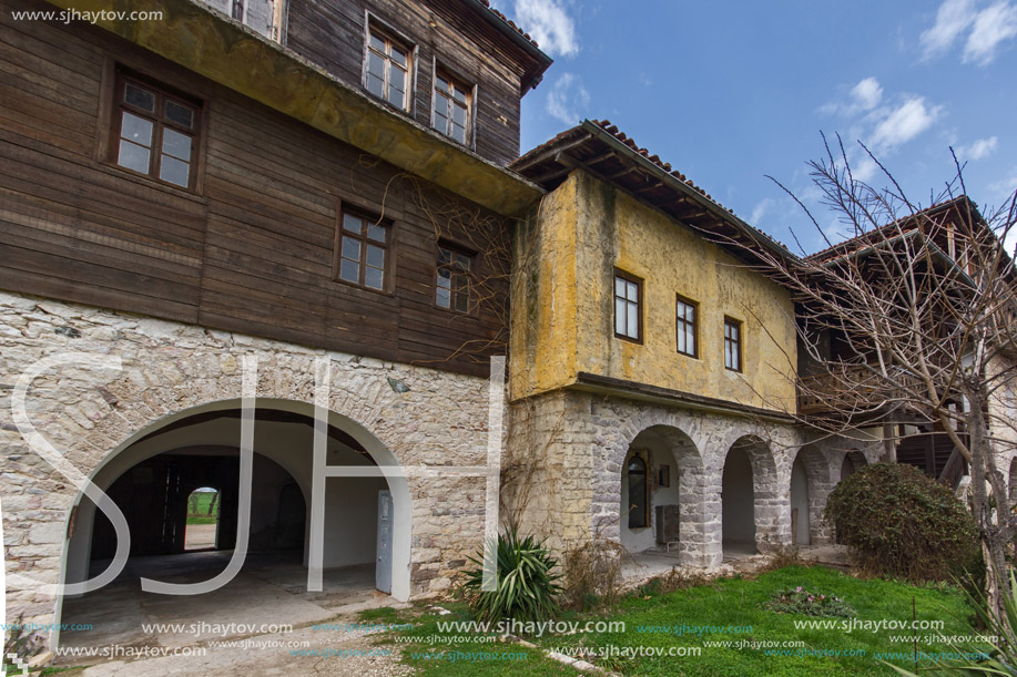 Amazing view of Arapovo Monastery of Saint Nedelya, Plovdiv Region,  Bulgaria
