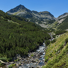 Amazing landscape with Valyavitsa river, Pirin Mountain, Bulgaria