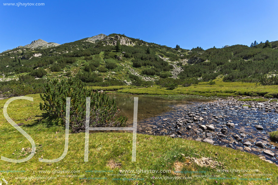 Amazing landscape with Valyavitsa river, Pirin Mountain, Bulgaria