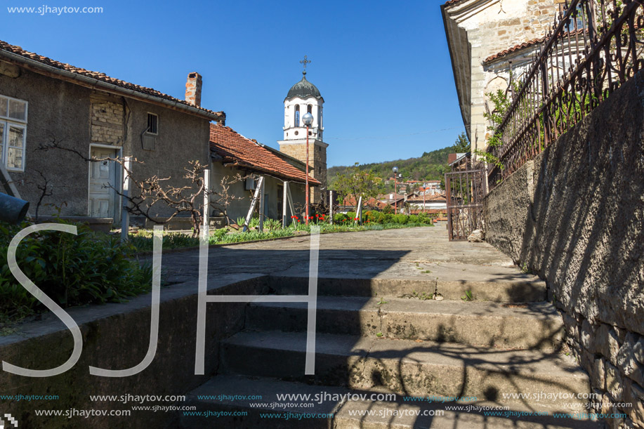 VELIKO TARNOVO, BULGARIA -  APRIL 11, 2017:  St. Nicholas Church  in city of Veliko Tarnovo, Bulgaria