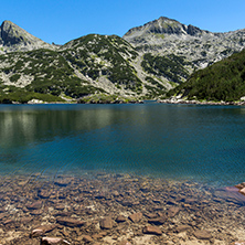 Amazing Landscape with Big Valyavishko Lake and Dzhangal peak, Pirin Mountain, Bulgaria