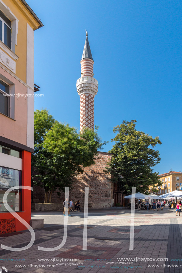 PLOVDIV, BULGARIA - SEPTEMBER 1, 2017:  Amazing  photo of Dzhumaya Mosque in city of Plovdiv, Bulgaria