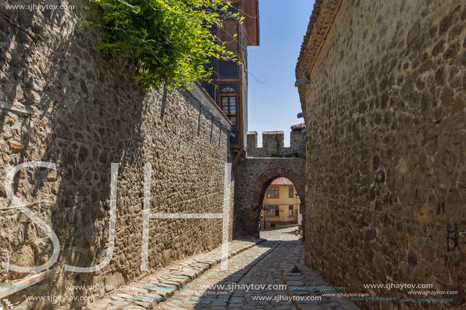 Hisar Kapia - Ancient gate in Plovdiv old town, Bulgaria