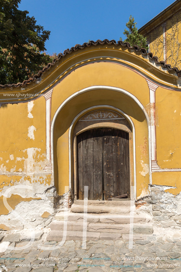 House from the period of Bulgarian Revival in old town of Plovdiv, Bulgaria
