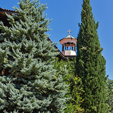 Inside view of  Rozhen Monastery of the Nativity of the Mother of God, Blagoevgrad region, Bulgaria