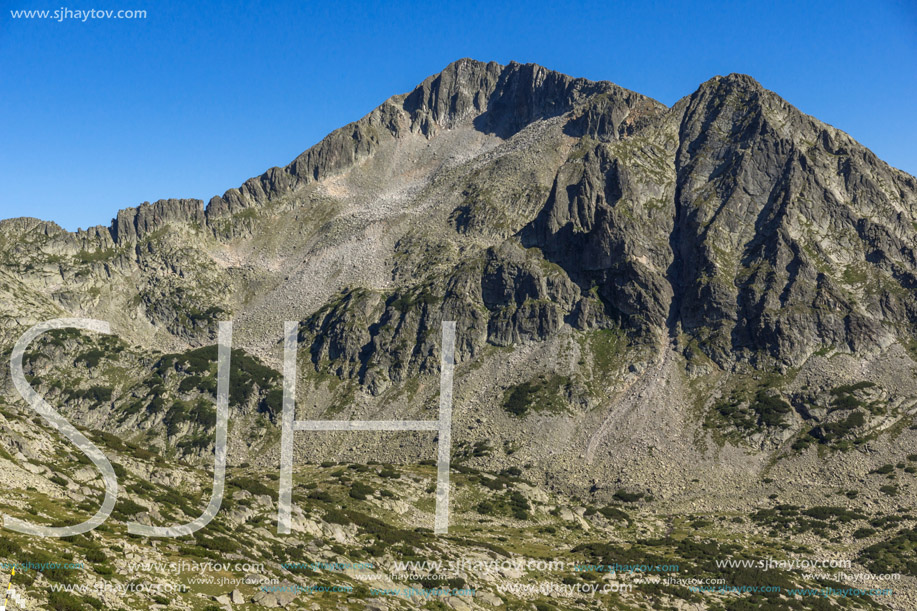 Amazing landscape with Kamenitsa peak, Pirin Mountain, Bulgaria