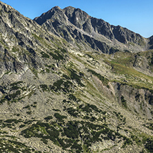 Amazing landscape with Yalovarnika peak, Pirin Mountain, Bulgaria